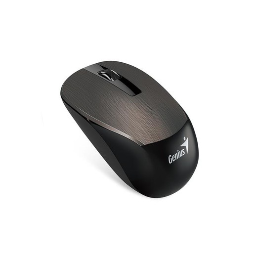 Myš, bezdrôtová, optická, štandardná veľkosť, GENIUS "NX-7015" čokoládová hnedá