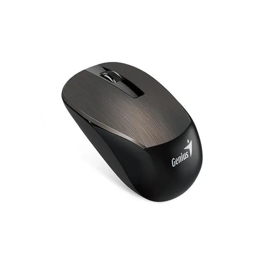 Myš, bezdrôtová, optická, štandardná veľkosť, GENIUS "NX-7015" čokoládová hnedá