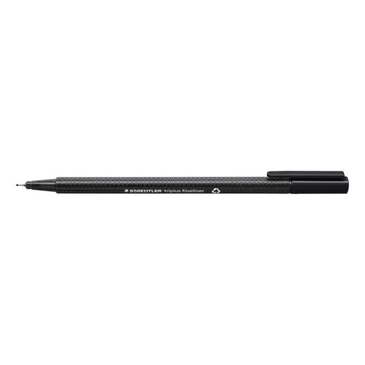 Liner, 0,3 mm, STAEDTLER "Triplus", čierny