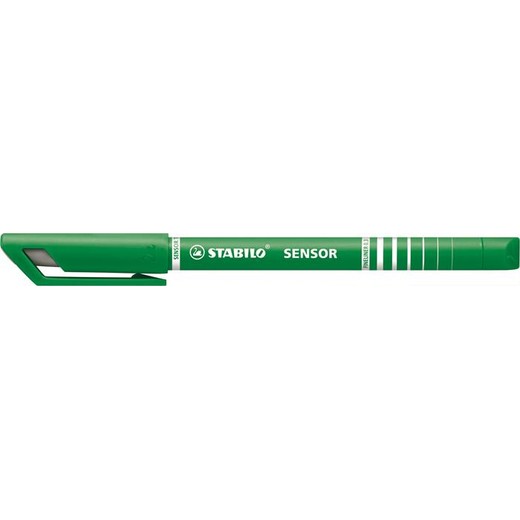Liner, 0,3 mm, STABILO "Sensor", zelený