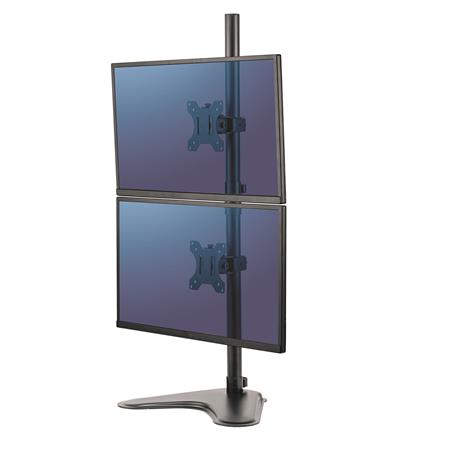 Držiak na monitor, FELLOWES, "Seasa™ Dual Stacking", čierna