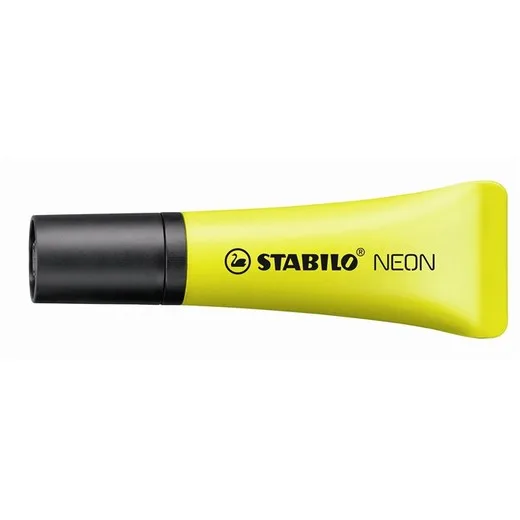 Zvýrazňovač, 2-5 mm, STABILO "Neon", žltý