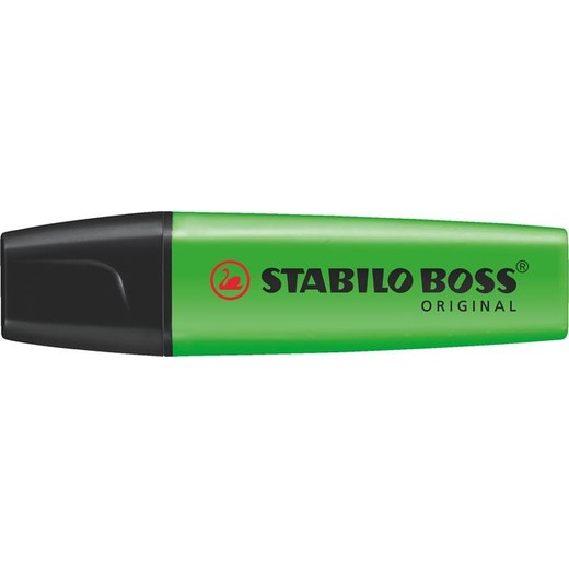 Zvýrazňovač, 2-5 mm, STABILO "BOSS original", zelený