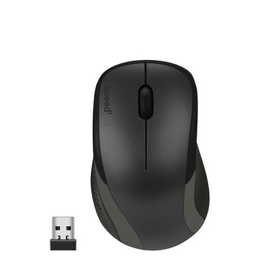 Myš, bezdrôtová, optická, USB, SPEEDLINK "Kappa", čierna