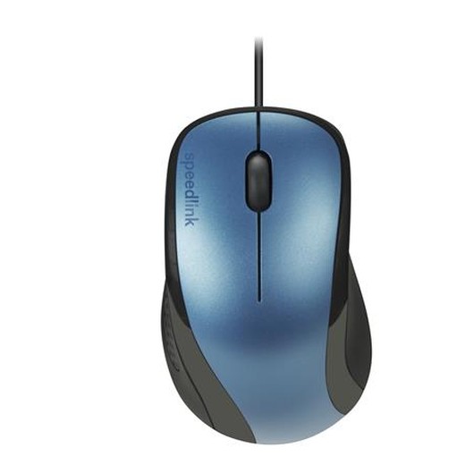 Myš, drôtová, optická, USB, SPEEDLINK "Kappa", modrá