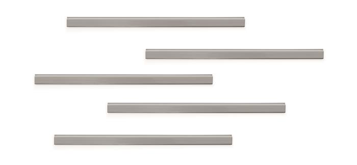 Lišta, A4, samolepiaca zadná strana, magnetická, DURABLE "DURAFIX® RAIL", strieborná