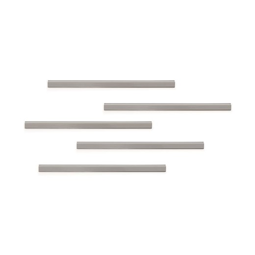 Lišta, A4, samolepiaca zadná strana, magnetická, DURABLE "DURAFIX® RAIL", strieborná