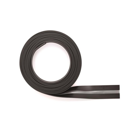 Lišta vo forme pásky, 5 m, samolepiaca zadná strana, magnetická, DURABLE "DURAFIX® ROLL", strieborná