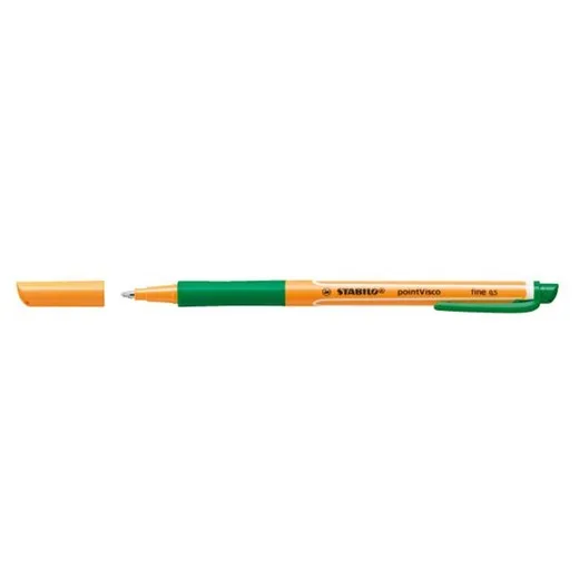 Roller, 0,5 mm, STABILO "PointVisco", zelený