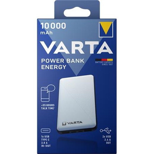 Prenosná batéria, 10000 mAh, VARTA