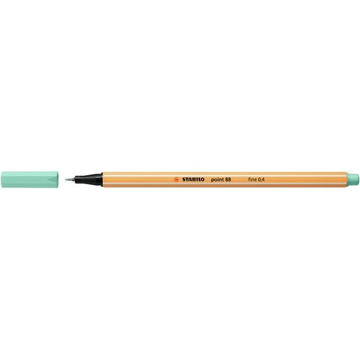 Liner, 0,4 mm, STABILO "Point 88", eukalyptusový