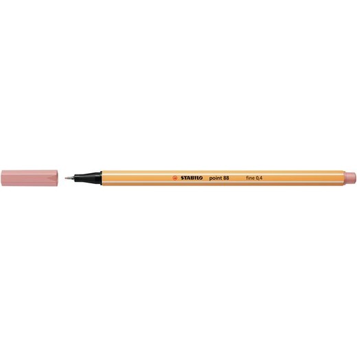 Liner, 0,4 mm, STABILO "Point 88", dawn červený
