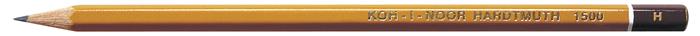 Grafitová ceruzka, H, šesťhranná, KOH-I-NOOR "1500"