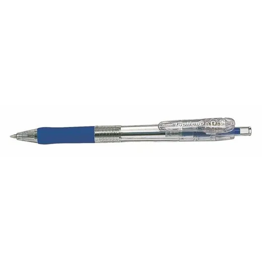 Guľôčkové pero, 0,21 mm, stláčací mechanizmus, ZEBRA "Tapli Clip ECO", modrá