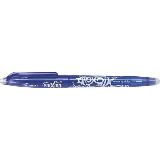 Roller, 0,25 mm, odstrániteľné písmo, PILOT "Frixion Ball", modrá