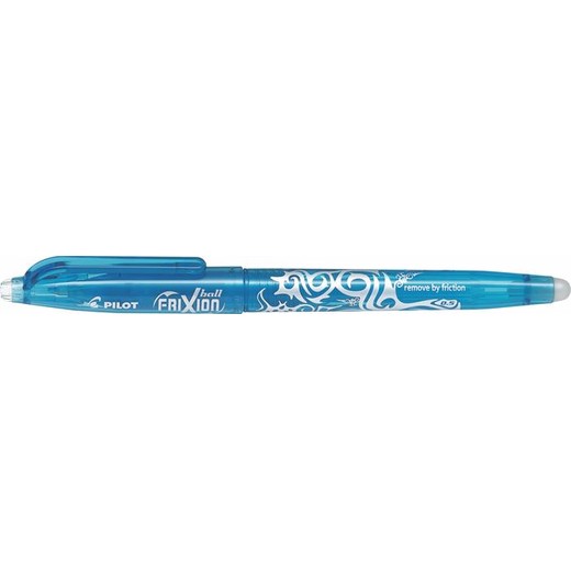 Roller, 0,25 mm, odstrániteľné písmo, PILOT "Frixion Ball", svetlomodrá
