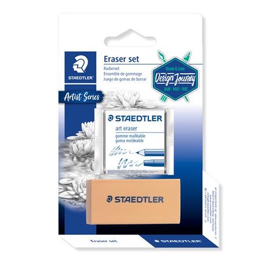 Plastelinová guma, sada, STAEDTLER, "5427"
