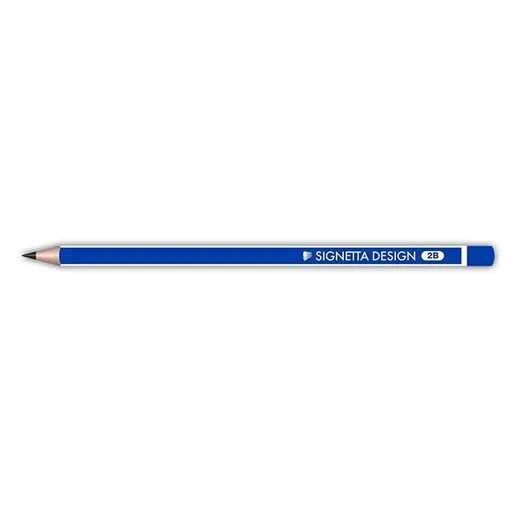 Grafitová ceruzka, 2B, trojhranná, ICO "Signetta"