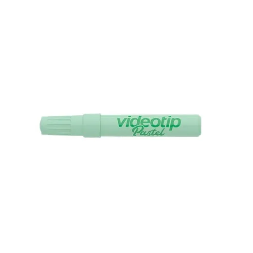 Zvýrazňovač, 1-4 mm, ICO "Videotip", pastelovo zelená