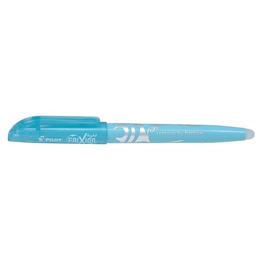 Zvýrazňovač, 1-3,3 mm, zmazateľný, PILOT "Frixion Light Soft", pastelová modrá
