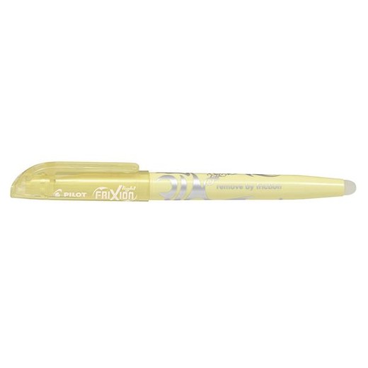 Zvýrazňovač, 1-3,3 mm, zmazateľný, PILOT "Frixion Light Soft", pastelová žltá