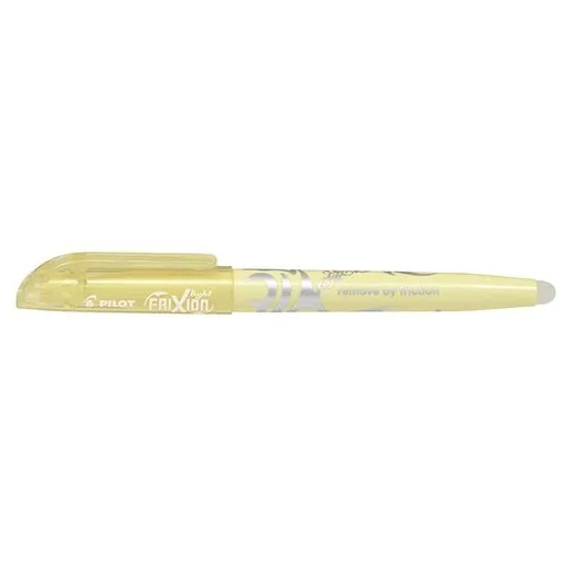 Zvýrazňovač, 1-3,3 mm, zmazateľný, PILOT "Frixion Light Soft", pastelová žltá