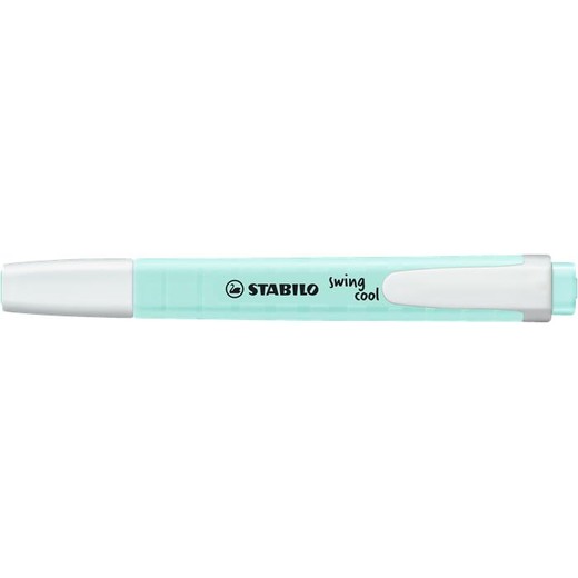 Zvýrazňovač, 1-4 mm, STABILO "Swing Cool Pastel", tyrkysová