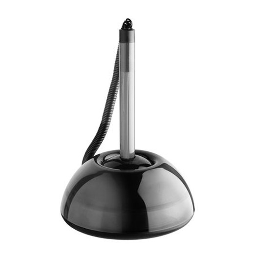 Klientske pero, 0,8 mm, dymové telo, ICO "Lux", modré