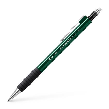 Mikroceruzka, 0,5 mm, FABER-CASTELL "Grip 1345", zelená