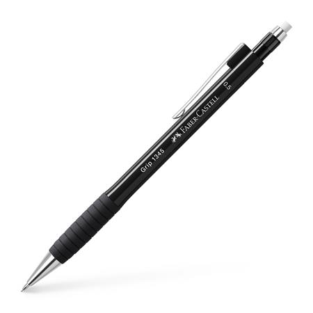Mikroceruzka, 0,5 mm, FABER-CASTELL "Grip 1345", čierna