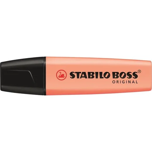 Zvýrazňovač, 2-5 mm, STABILO "BOSS original Pastel", broskyňa
