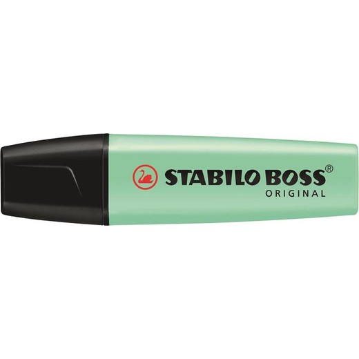Zvýrazňovač, 2-5 mm, STABILO "BOSS original Pastel", mäta