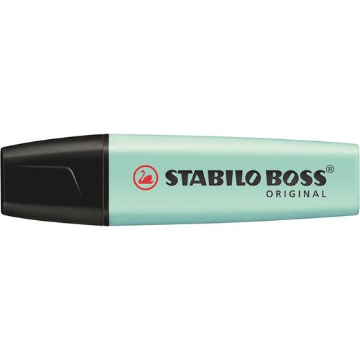Zvýrazňovač, 2-5 mm, STABILO "BOSS original Pastel", tyrkysový