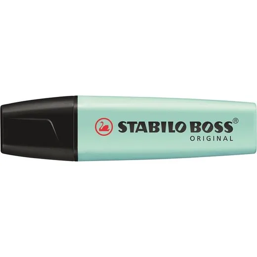 Zvýrazňovač, 2-5 mm, STABILO "BOSS original Pastel", tyrkysový