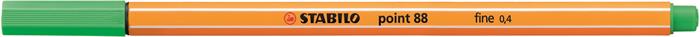 Liner, 0,4 mm, STABILO "Point 88", svetlý smaragdový