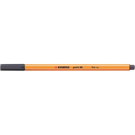 Liner, 0,4 mm, STABILO "Point 88", payne-sivý