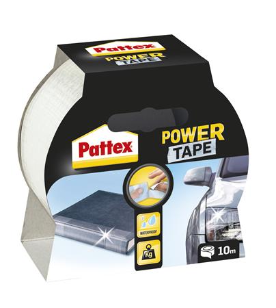 Lepiaca páska, 50 mm x 10 m, HENKEL "Pattex Power Tape", priehľadná