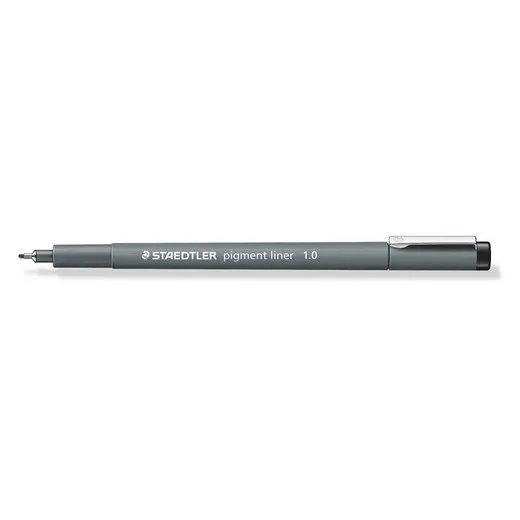 Liner, 1 mm, STAEDTLER "Pigment Liner 308", čierny