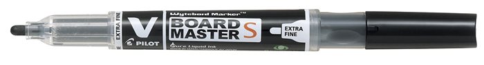 Popisovač na tabule, 1,3 mm, EF, kužeľový hrot, PILOT "V Board Master", čierna