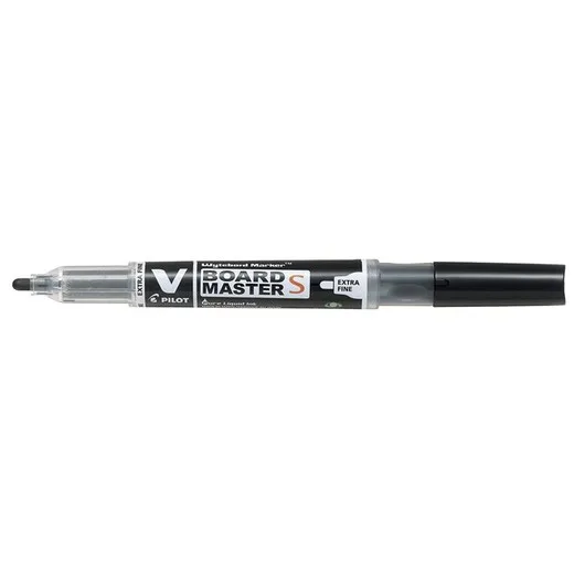 Popisovač na tabule, 1,3 mm, EF, kužeľový hrot, PILOT "V Board Master", čierna