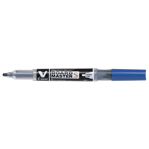 Popisovač na tabule, 1,3 mm, EF, kužeľový hrot, PILOT "V Board Master", modrá