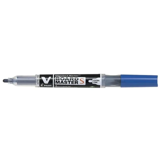 Popisovač na tabule, 1,3 mm, EF, kužeľový hrot, PILOT "V Board Master", modrá