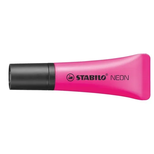 Zvýrazňovač, 2-5 mm, STABILO "Neon", magenta