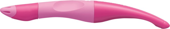 Roller, 0,5 mm, pre pravákov, ružové telo pera, STABILO "EasyOriginal Start", modrý