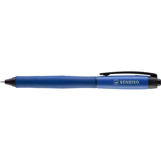 Gélové pero, 0,4 mm, stláčací mechanizmus, STABILO "Palette", modrá