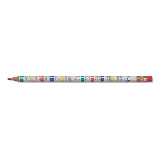 Grafitová ceruzka s gumou, HB, s násobilkou, KOH-I-NOOR "1231"