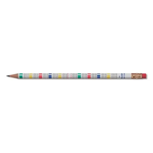 Grafitová ceruzka s gumou, HB, s násobilkou, KOH-I-NOOR "1231"