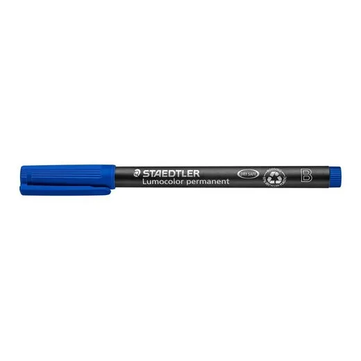 Permanentný popisovač, OHP, 1-2,5 mm, STAEDTLER "Lumocolor® 314 B", modrá