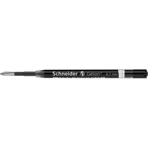 Náplň do gélových pier, 0,4 mm, SCHNEIDER "Gelion +", čierna