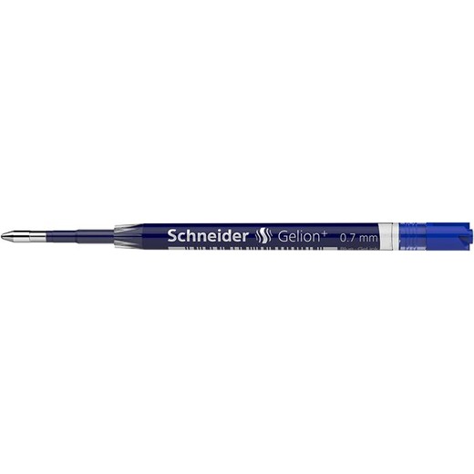 Náplň do gélových pier, 0,4 mm, SCHNEIDER "Gelion +", modrá
